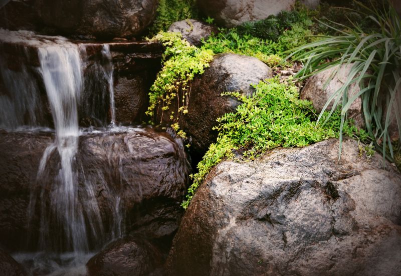water fountain installation